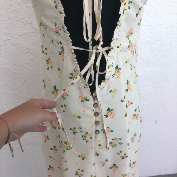 Free People x Revolve Like A Lady Citrus Dress - Picture 6 of 8